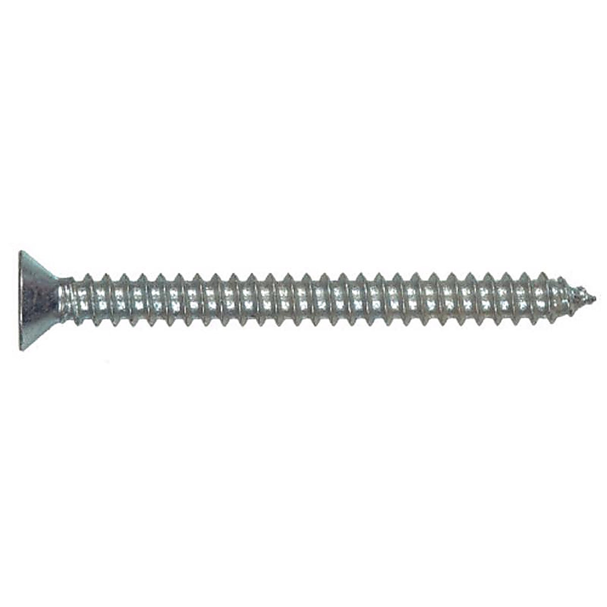 Hillman 80197 No. 8 x 2-1/2 in. L Phillips Pan Head Zinc-Plated Steel Sheet Metal Screws 100 1/Pack