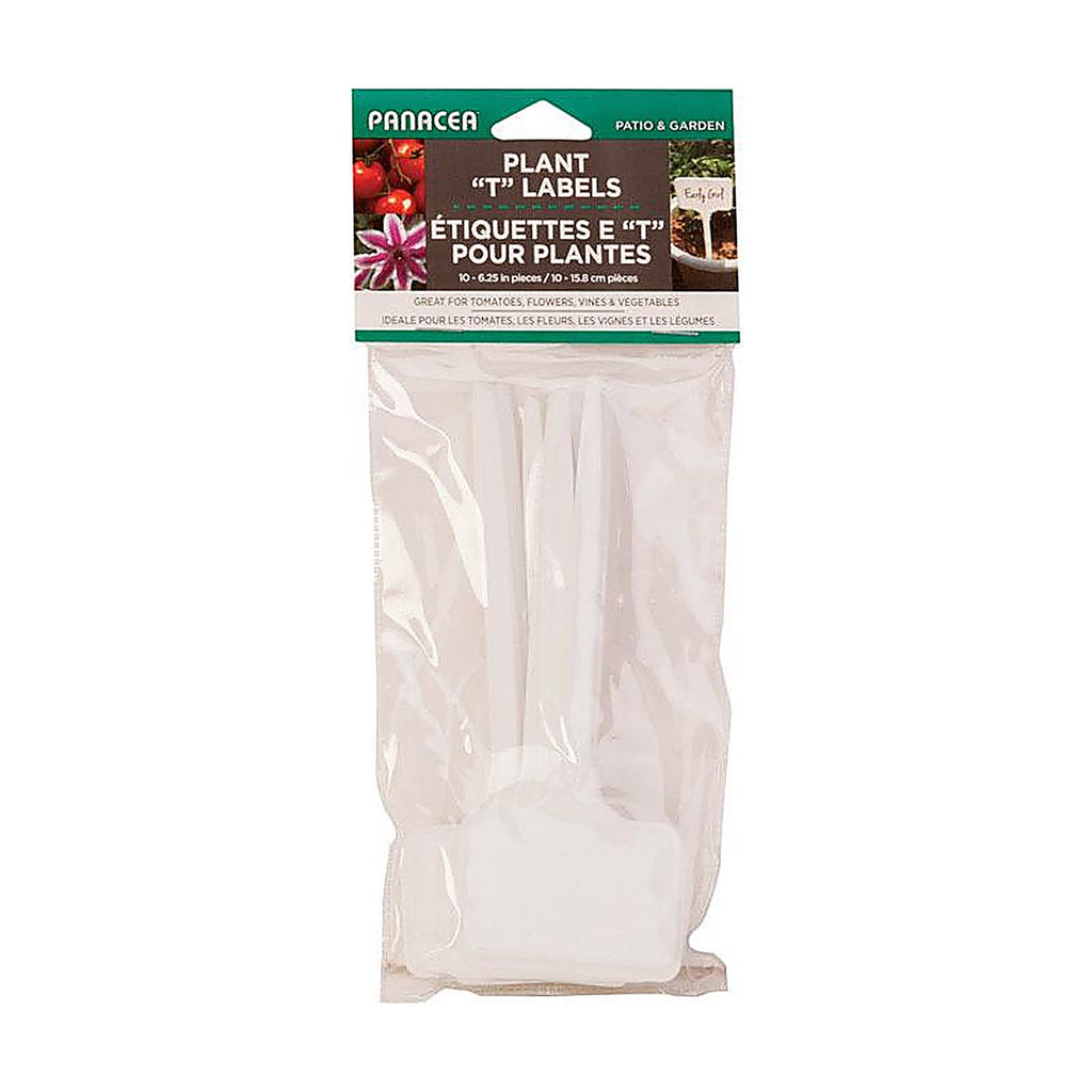 Panacea - 86843 - 6 In. H X 2.25 Inch Ft. W White Plastic Plant Label
