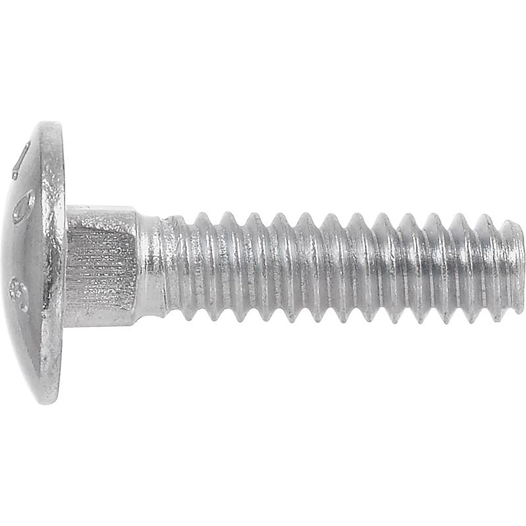 Hillman - 240333 - 1/2 In. X 6-1/2 In. L Zinc-Plated Steel Carriage Bolt 25 Pack