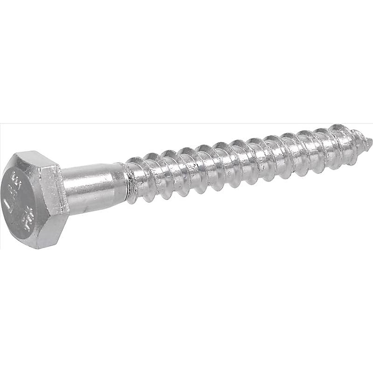 Hillman - 230176 - 5/8 In. X 5 In. L HEX Zinc-Plated Steel Lag Screw 25 Pack