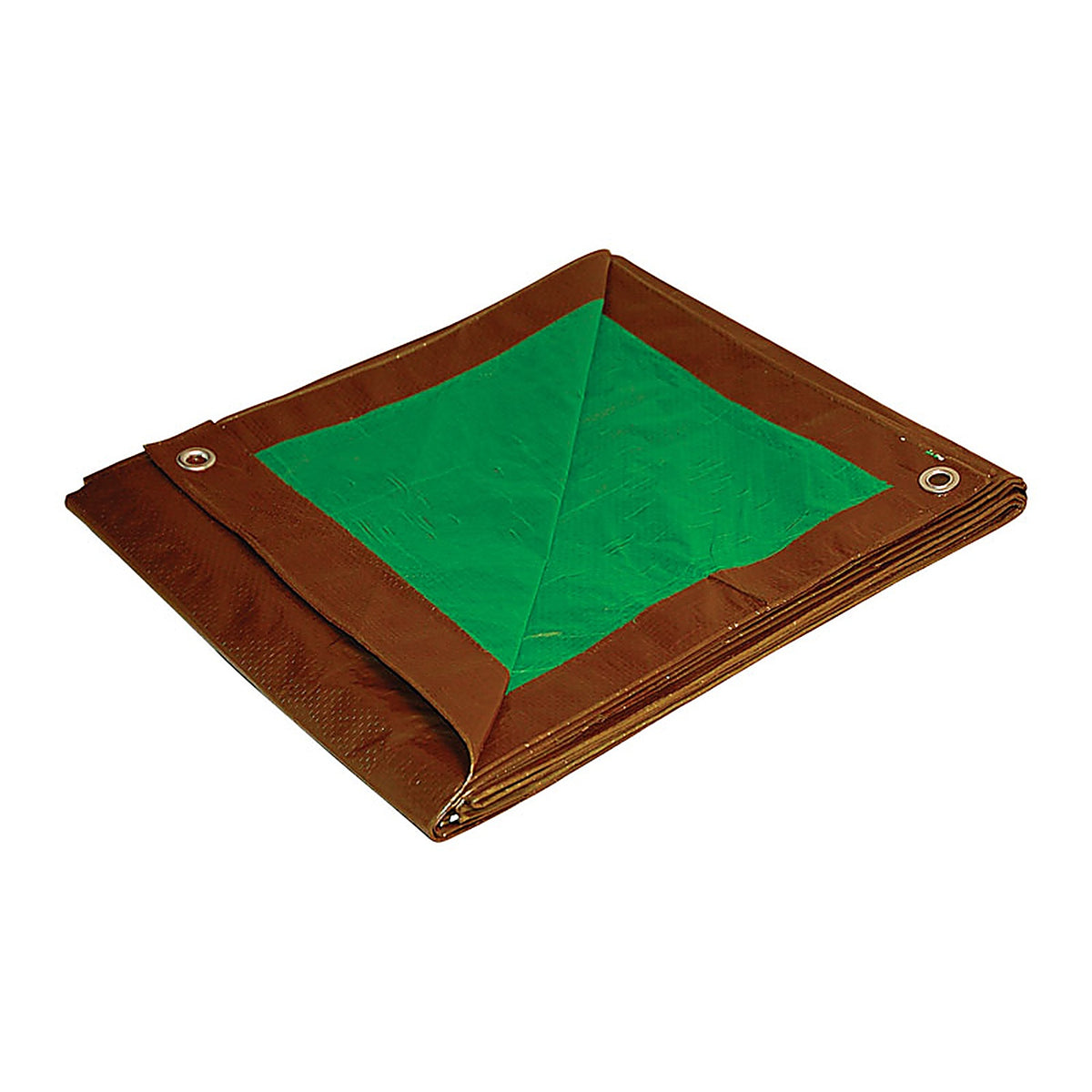 Foremost - 10068 - Dry Top 6 Ft. W X 8 Ft. L Medium Duty Polyethylene Reversible Tarp Brown/Green