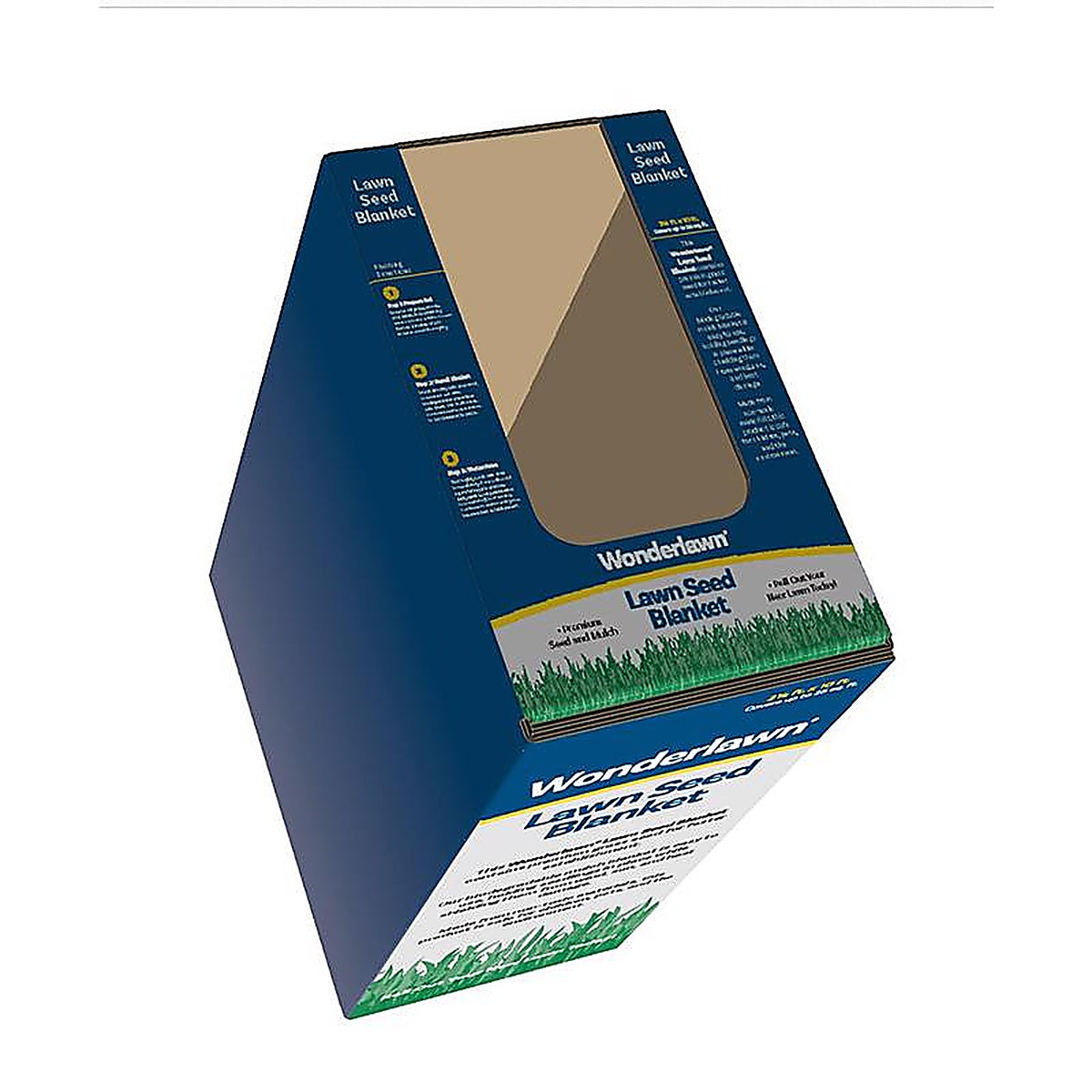 Barenbrug - 25449 - Wonderlawn Tall Fescue Grass Sun or Shade Grass Seed Blanket