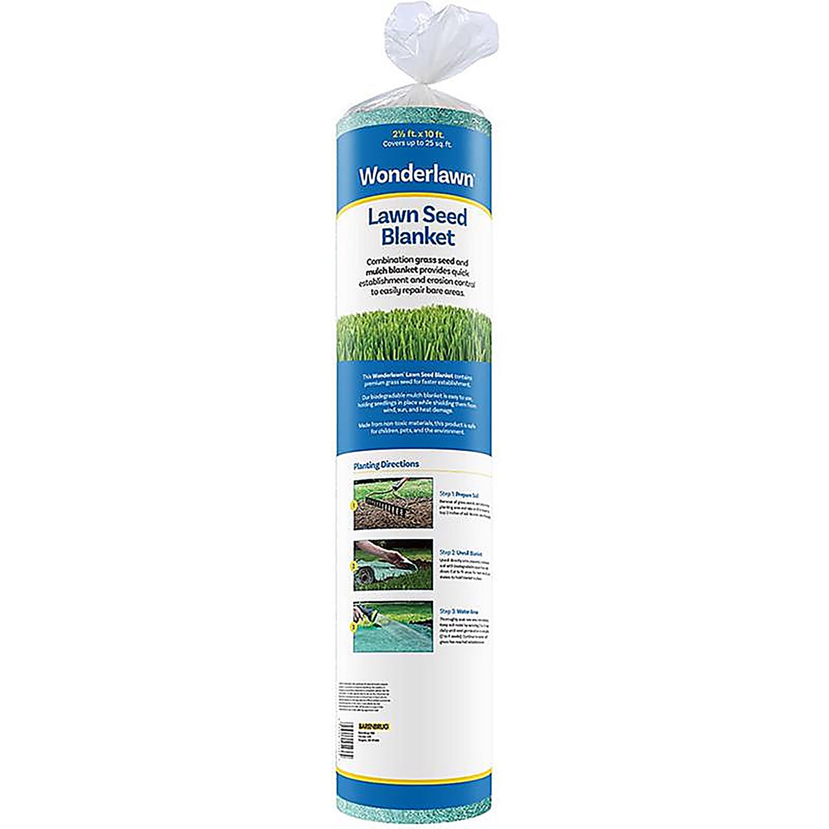 Barenbrug - 25436 - Wonderlawn Mixed Partial Shade/Sun Grass Seed Blanket
