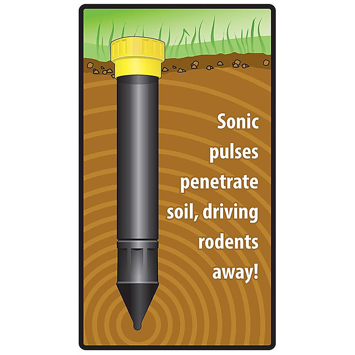 Victor - M9012 - Sonic Spike Repeller for Gophers and Moles 2 Pack