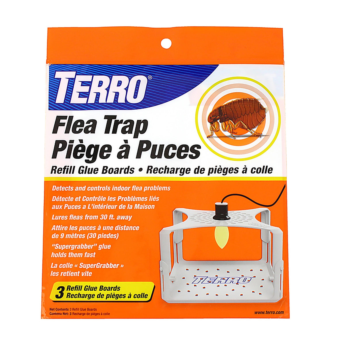 TERRO T231 Flea Trap 3 pk