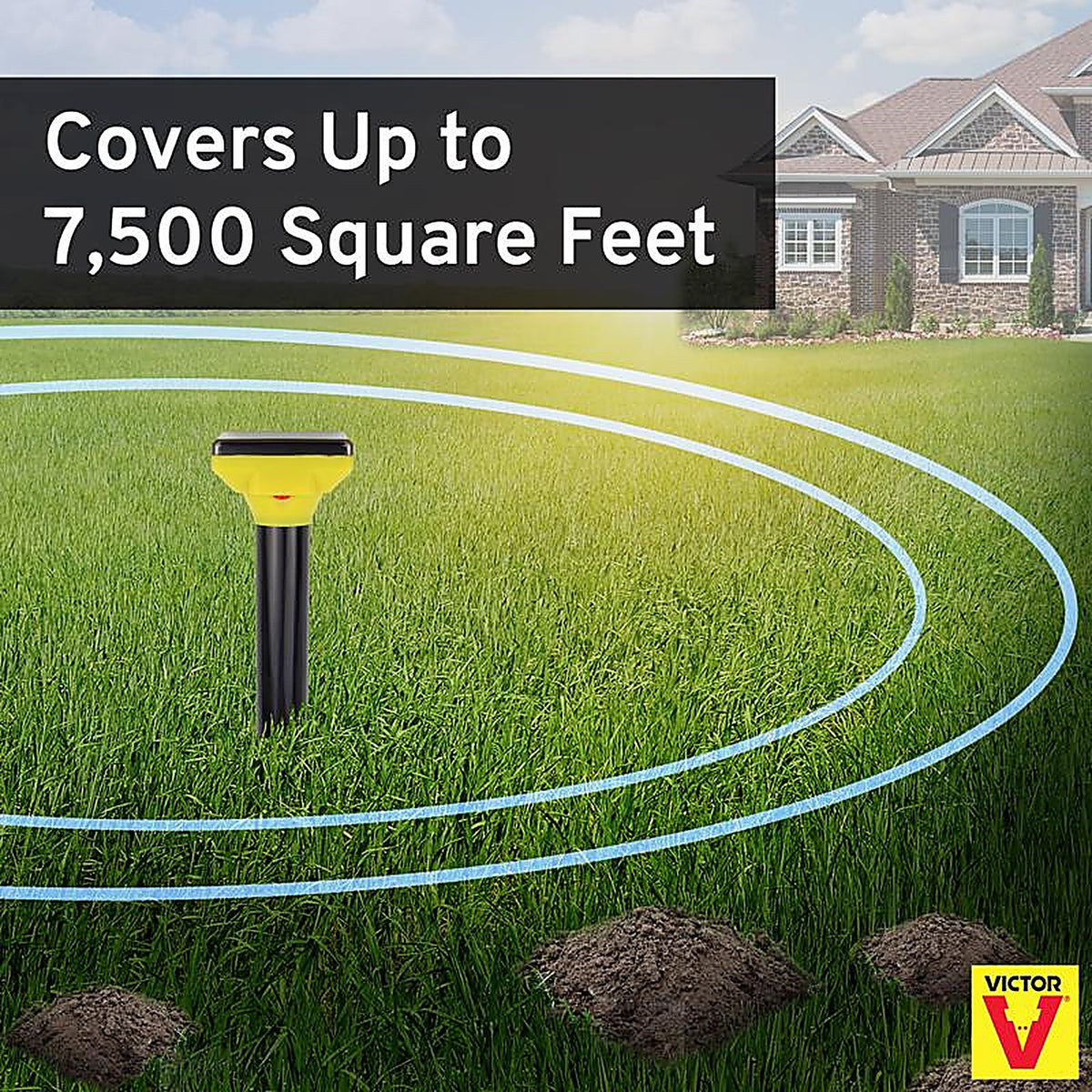 Victor - M9014 - Sonic Spike Repeller for Gophers and Moles 1 Pack