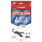 JT Eaton 198-4S Stick-Em Glue Board 4 pk