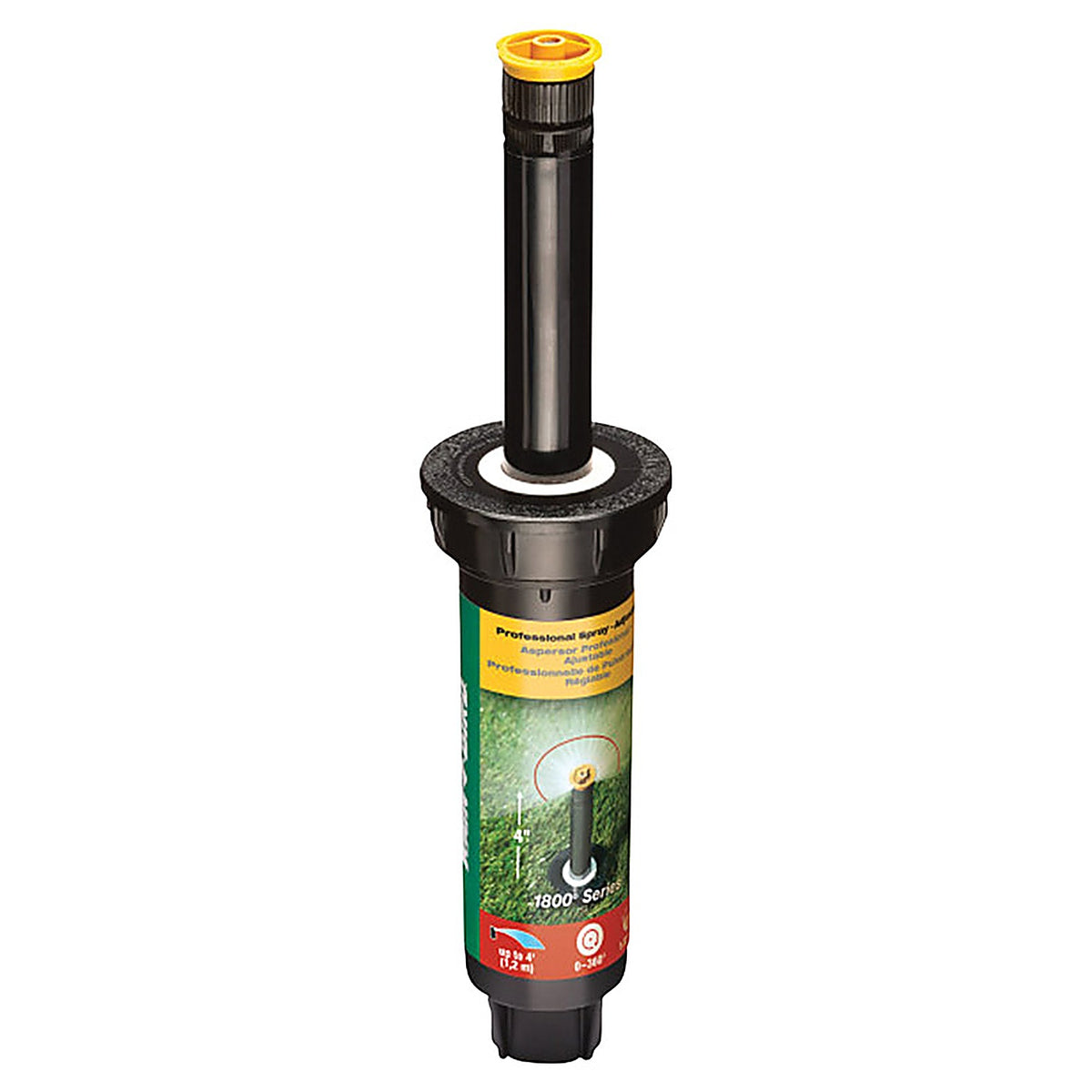 Rain Bird - 1804AP4 - 1800 Series 4 In. H Adjustable Pop-Up Sprinkler