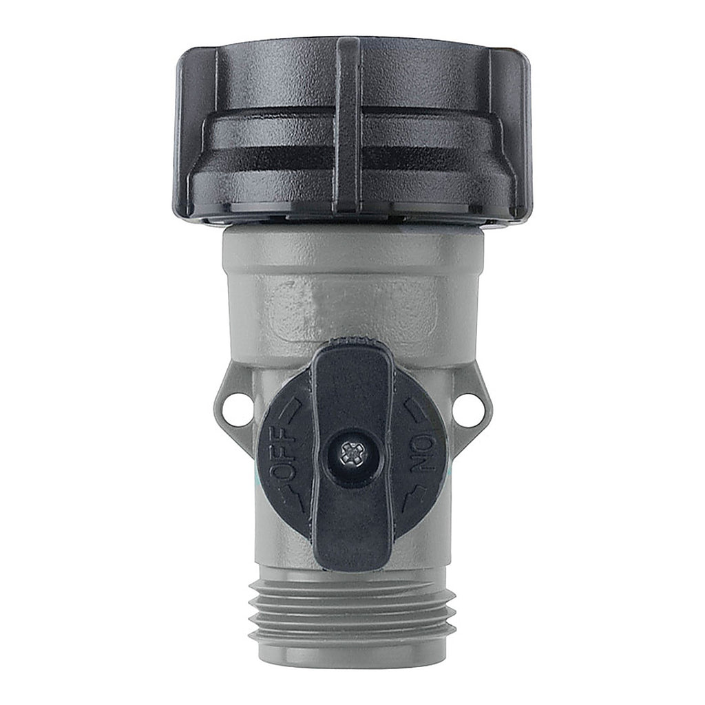 Gilmour - 807004-1002 - Polymer Threaded Male/Female Hose Shut-Off Valve