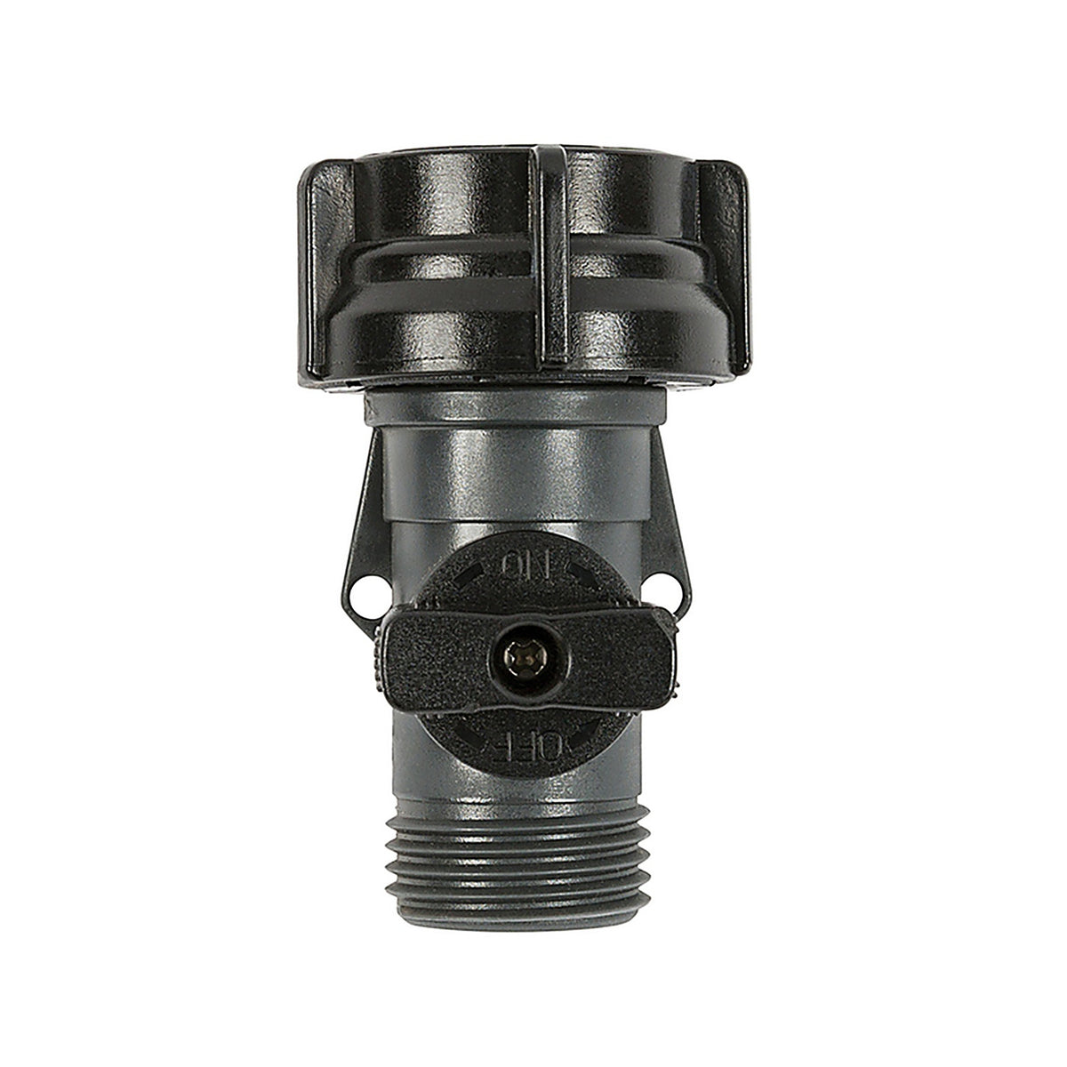Gilmour - 807004-1002 - Polymer Threaded Male/Female Hose Shut-Off Valve