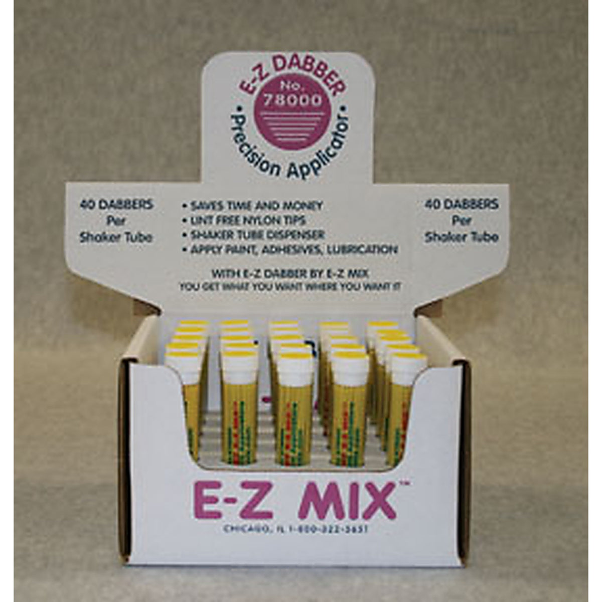 E-Z Mix 78000-E E-Z Dabber Bottle with 40 Dabbers