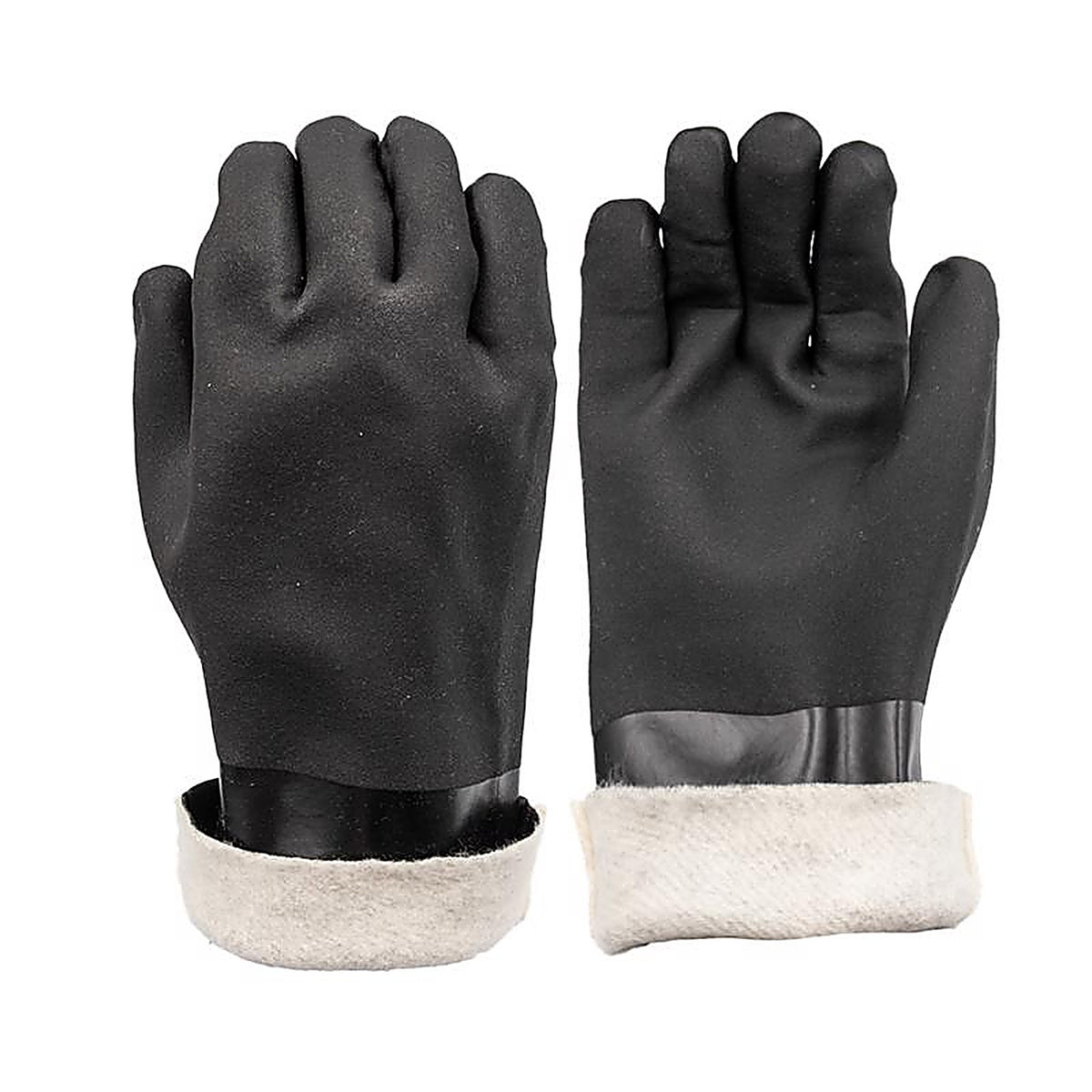Showa - 7712R-10.RT - Atlas Unisex Indoor/Outdoor Gaunlet Chemical Gloves Black L 1 Pair