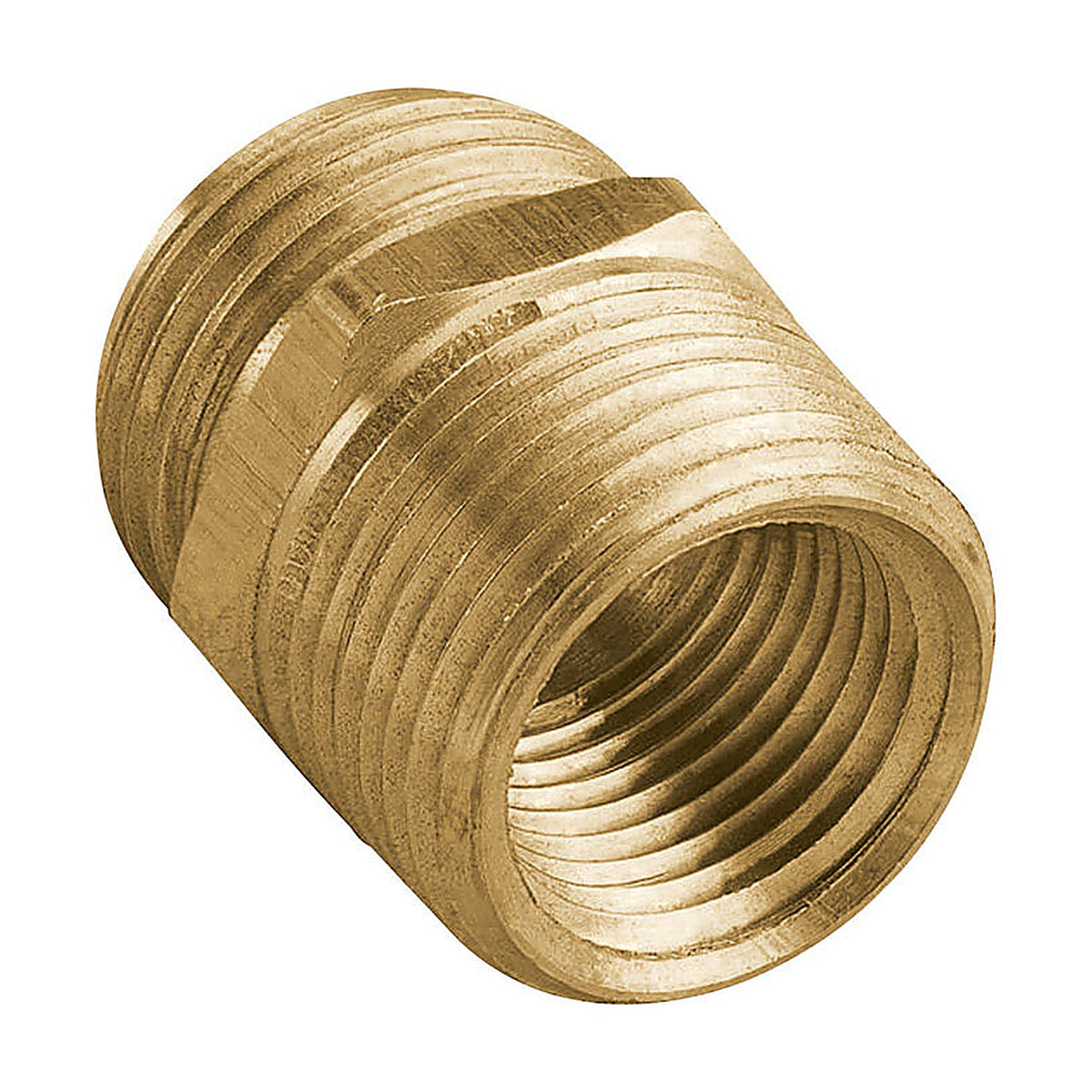 Orbit 53038 Brass 1/2 in. Dia. x 3/4 in. Dia. Hose Adapter 1/Pack