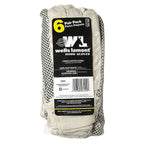 Wells Lamont - 309K - Mens Dotted Palm Work Gloves White M 6 Pack
