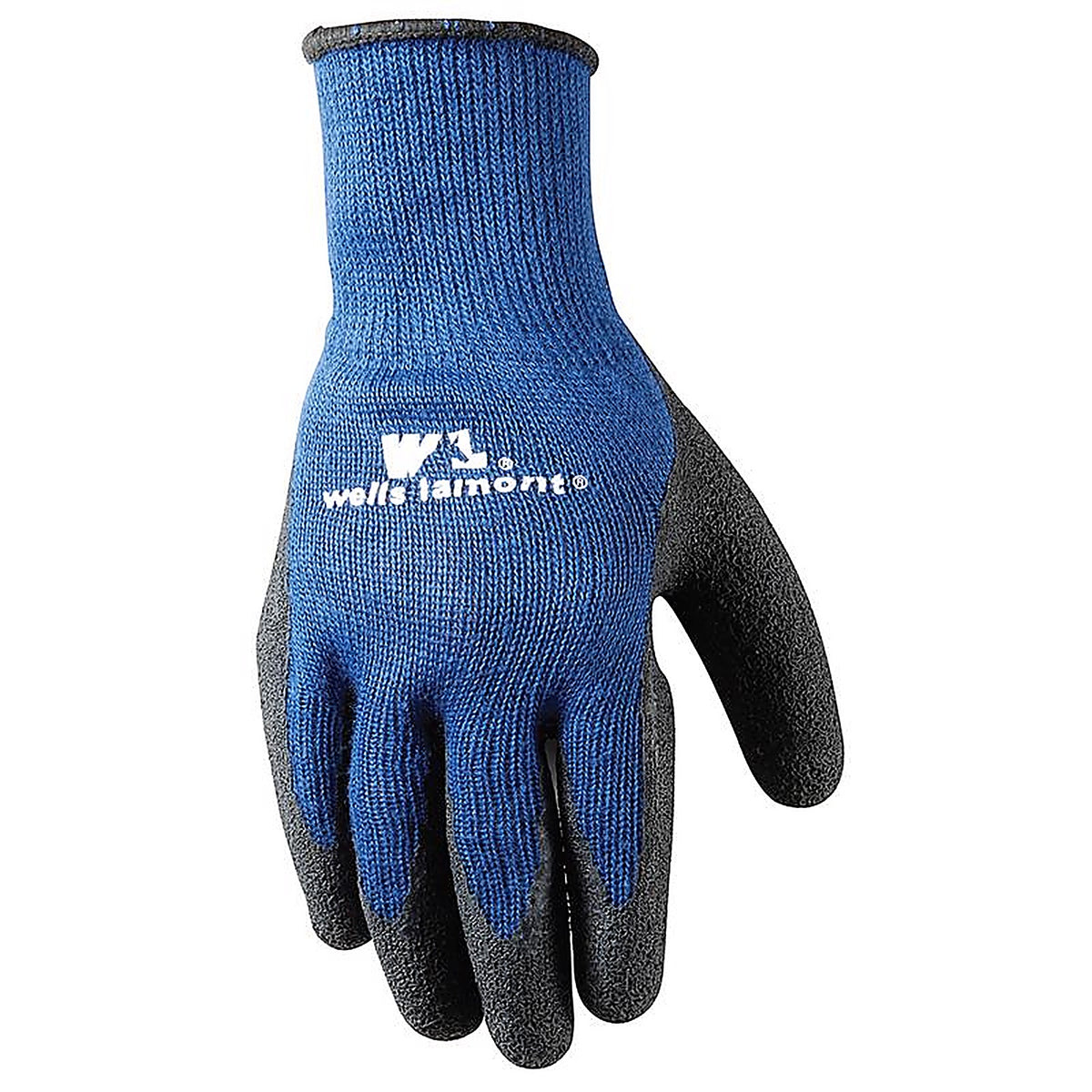 Wells Lamont - 524XL - Mens Work Gloves Black/Blue XL 1 Pack