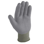 Wells Lamont - 554GM - Hydrahyde Womens Winter Work Gloves Gray/Green M 1 Pack