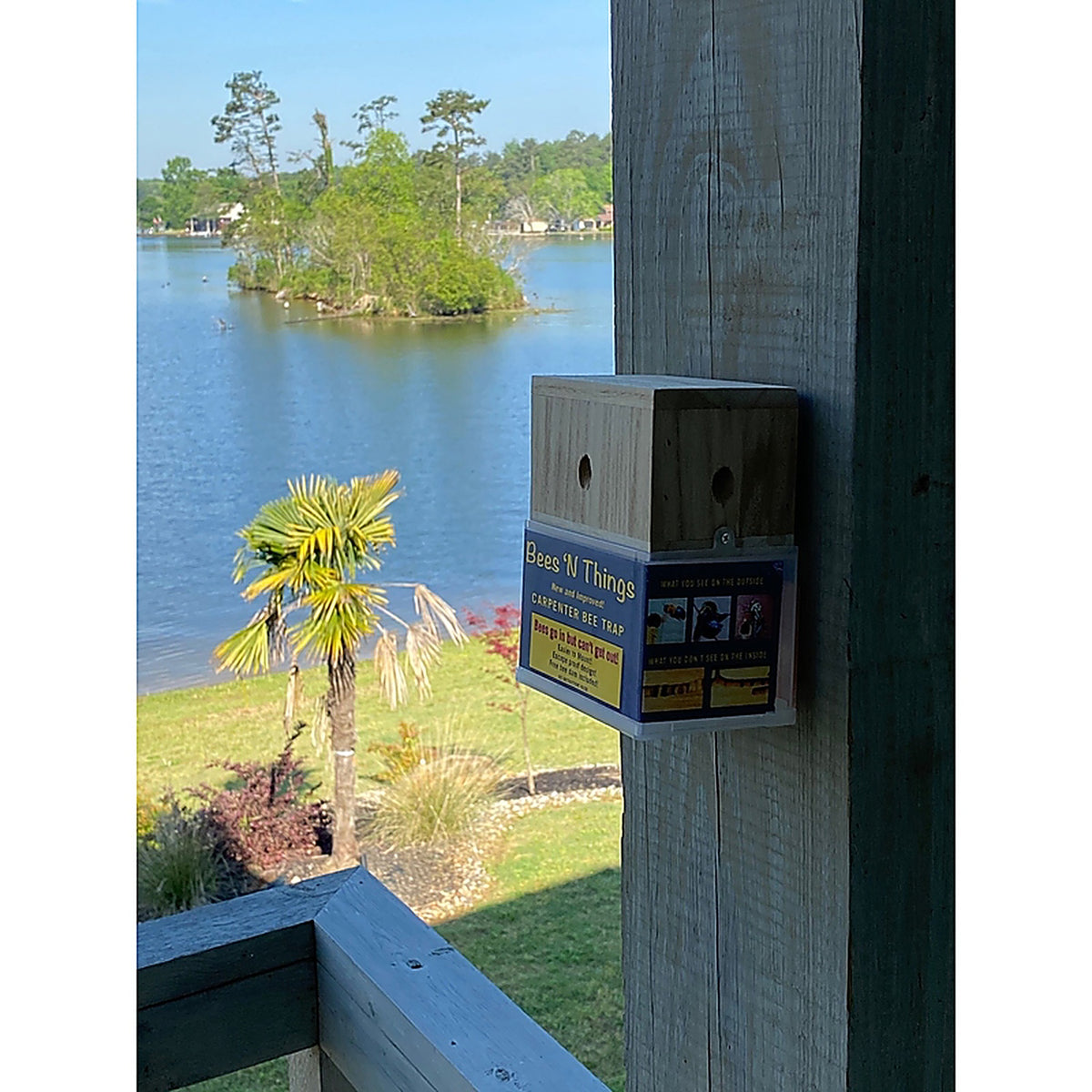 Bees N Things - BEES-STND - Carpenter Bee Trap