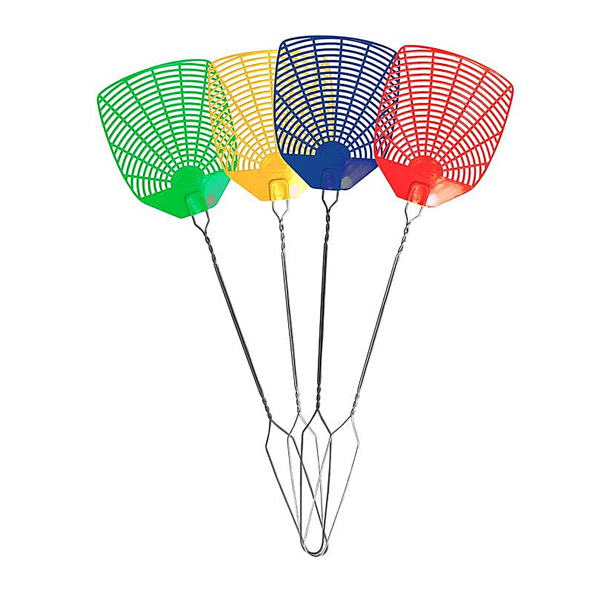 Pic - WIRE - Assorted Plastic Fly Swatter