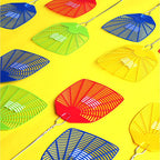 Pic - WIRE - Assorted Plastic Fly Swatter