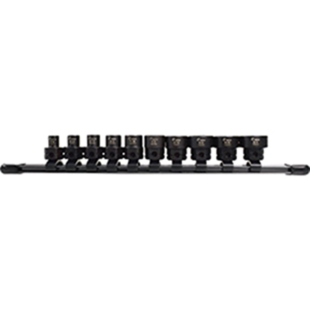 Astro Pneumatic 78310 10pc 3/8in. Drive Nano Impact Sockets SAE