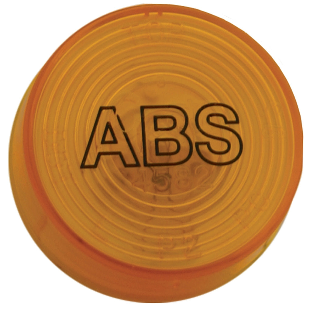 Grote 78343 CLR/MKR Lamp, 2.5in. , Yellow, Optic Lens, Abs Lamp