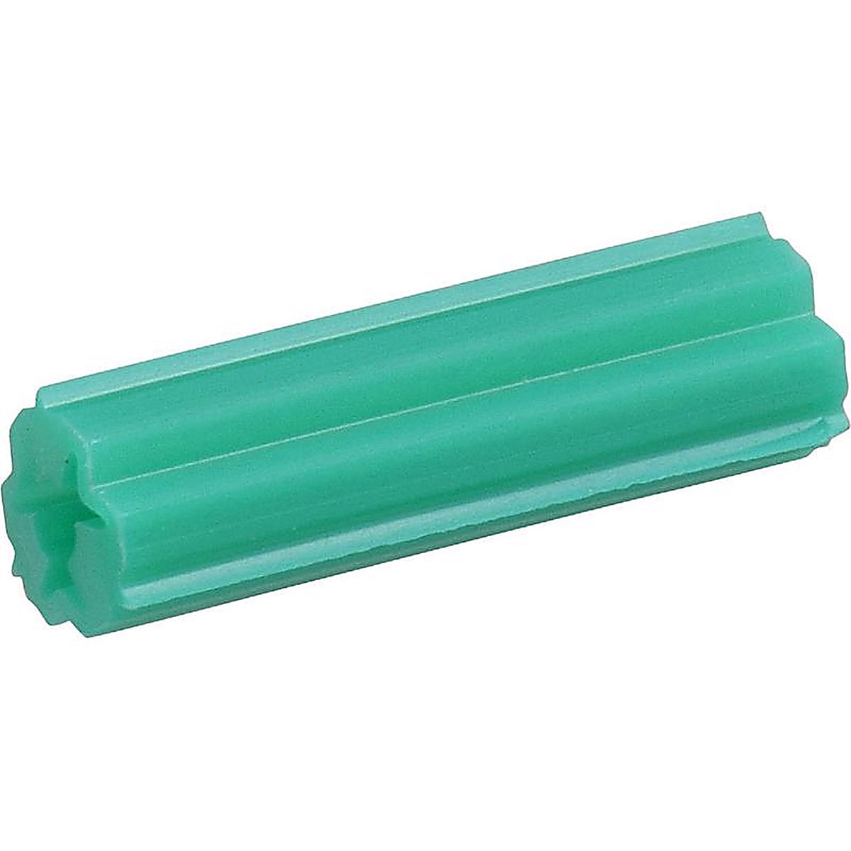 Hillman 370720 .19 in. Dia. x 1 in. L Plastic Round Head Ribbed Anchor 100/Pack