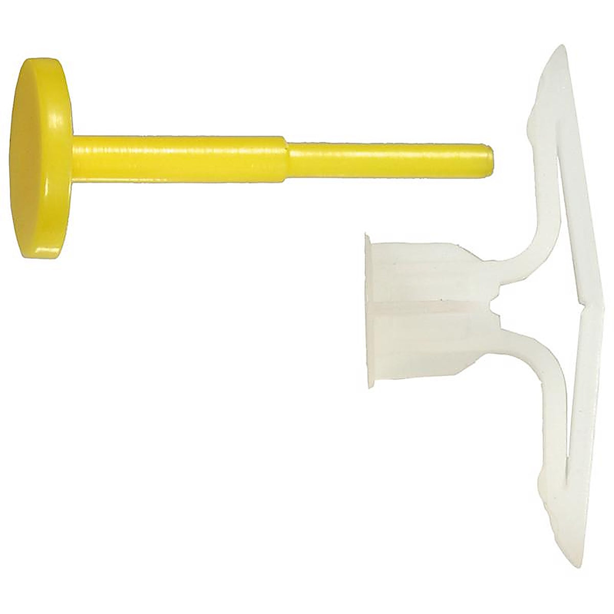 Hillman 375370 3/8 in. Dia. x 3/8 in. Medium in. L Polypropylene Pan Head Pop-Toggle Anchors 100/Pack