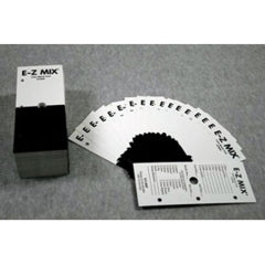 E-Z Mix 79000 Color Match Cards, Pack of 250