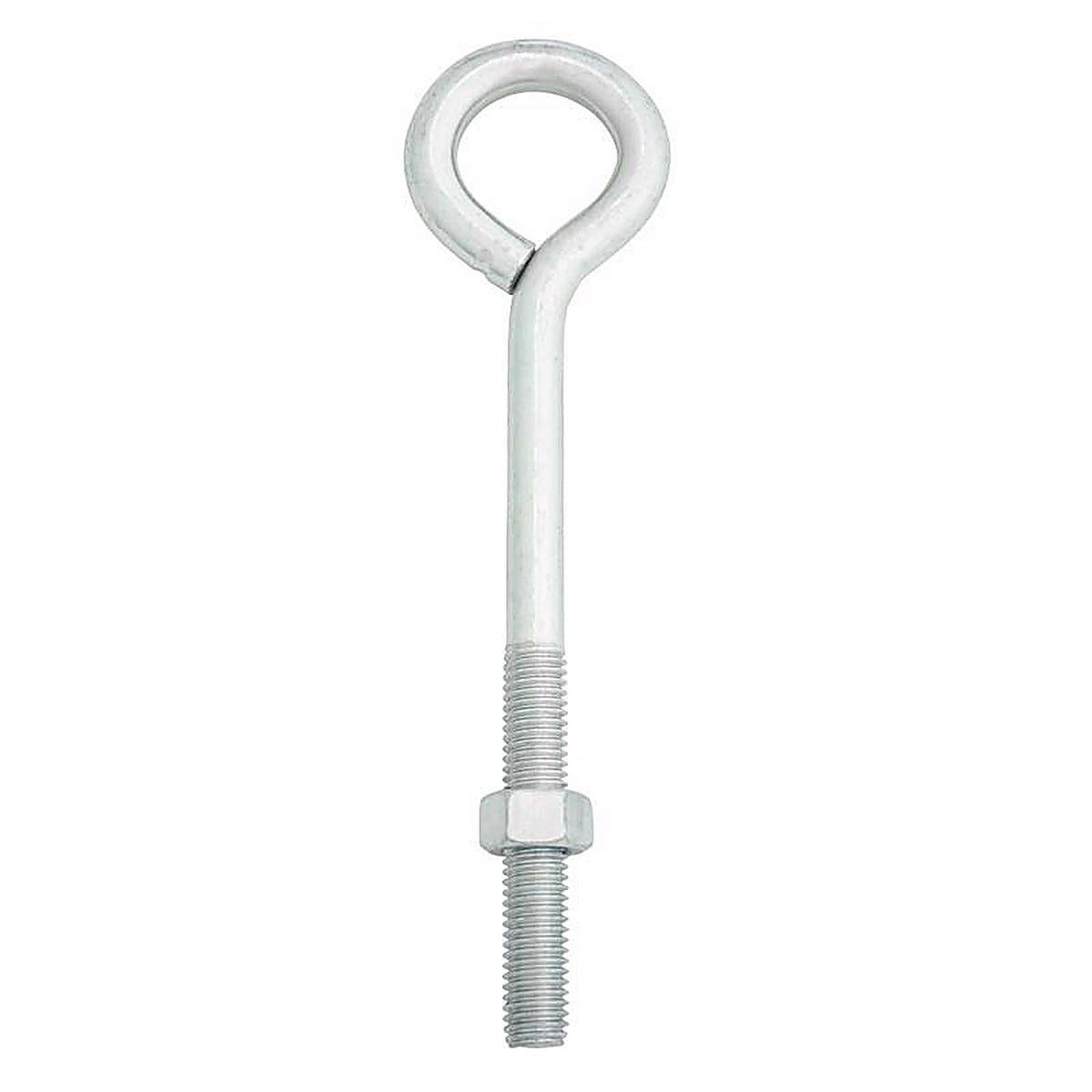 Hampton 02-3456-268 1/2 in. x 8 in. L Zinc-Plated Steel Eyebolt Nut Included