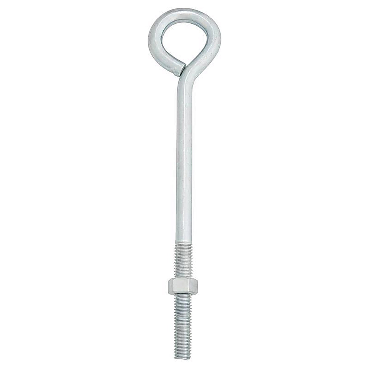 Hampton 02-3456-270 1/2 in. x 10 in. L Zinc-Plated Steel Eyebolt Nut Included