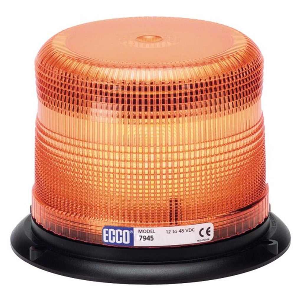ECCO 7945A LED Beacon Pulse II, 12-48VDC, Pulse8 Flash, Amber