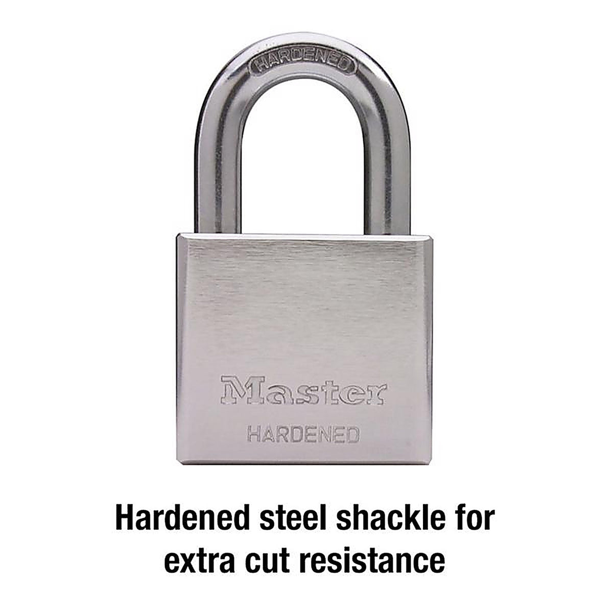 Master Lock - 532DPFSEN - 1-13/16 In. H X 2 In. W Steel 5-Pin Cylinder Exterior Padlock