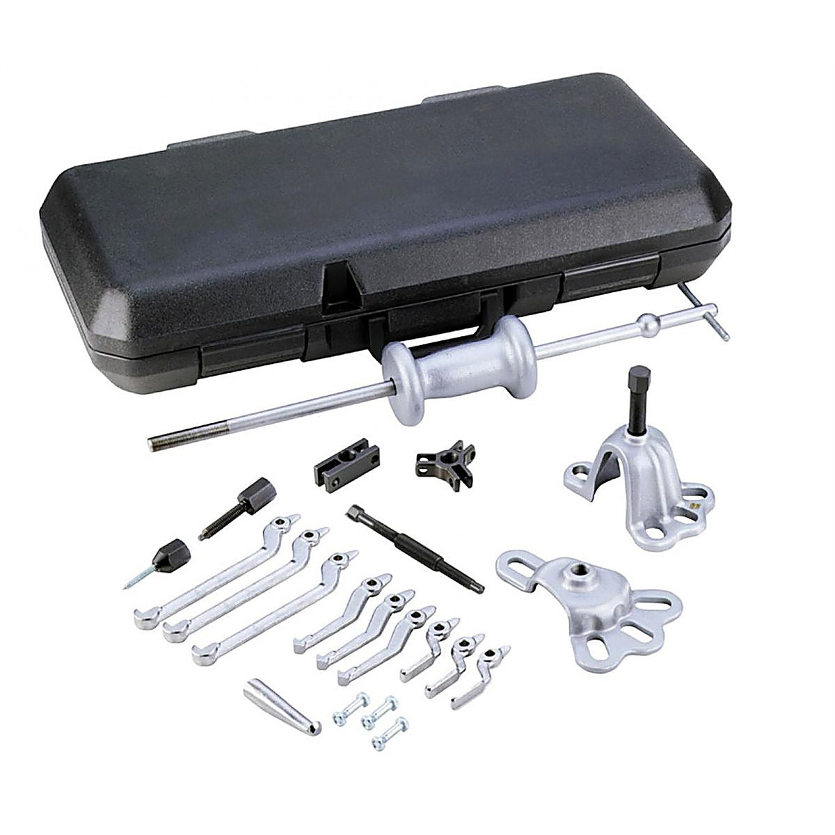 OTC 7948 Ten-Way Slide Hammer Puller Set with Plastic Case