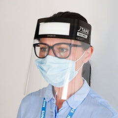 Jtape 8000.2425 Disposable Face Shield w/Elastic Headband