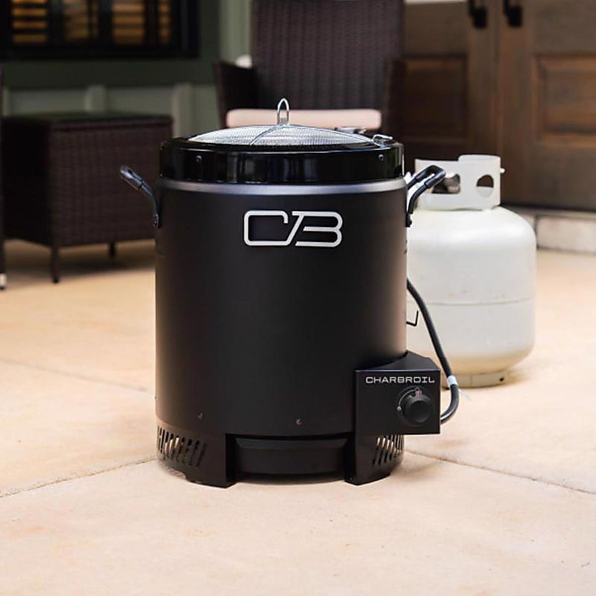 Char-Broil 17102065 Big Easy 16000 BTU Stainless Steel Oil-less Turkey Fryer 16 lb