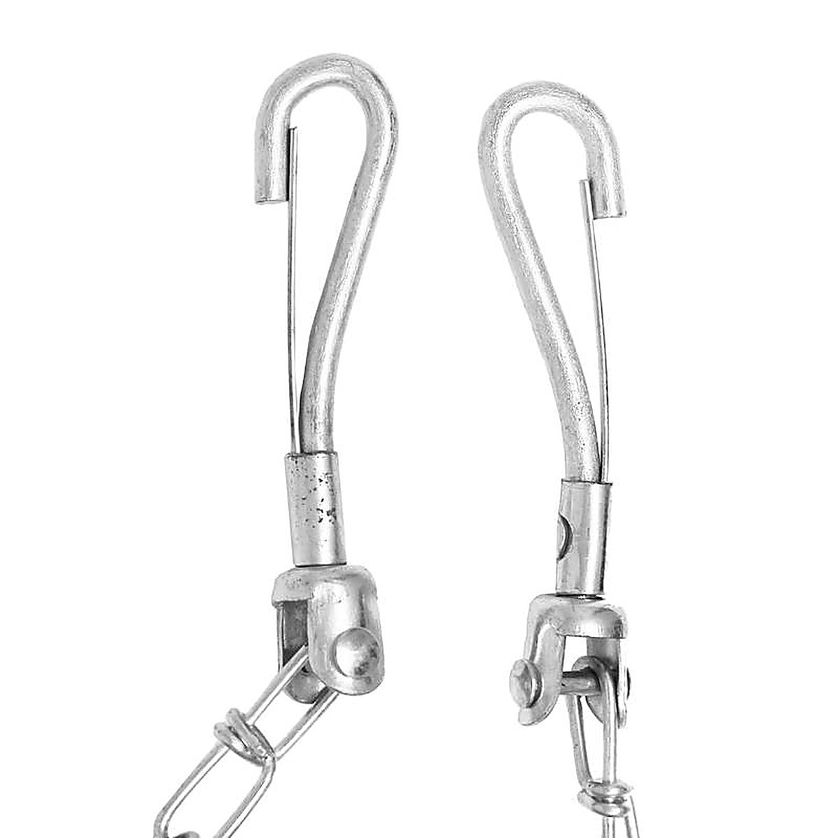 Boss Pet 27215 PDQ Silver Swivel Steel Dog Tie Out Chain Small/Medium