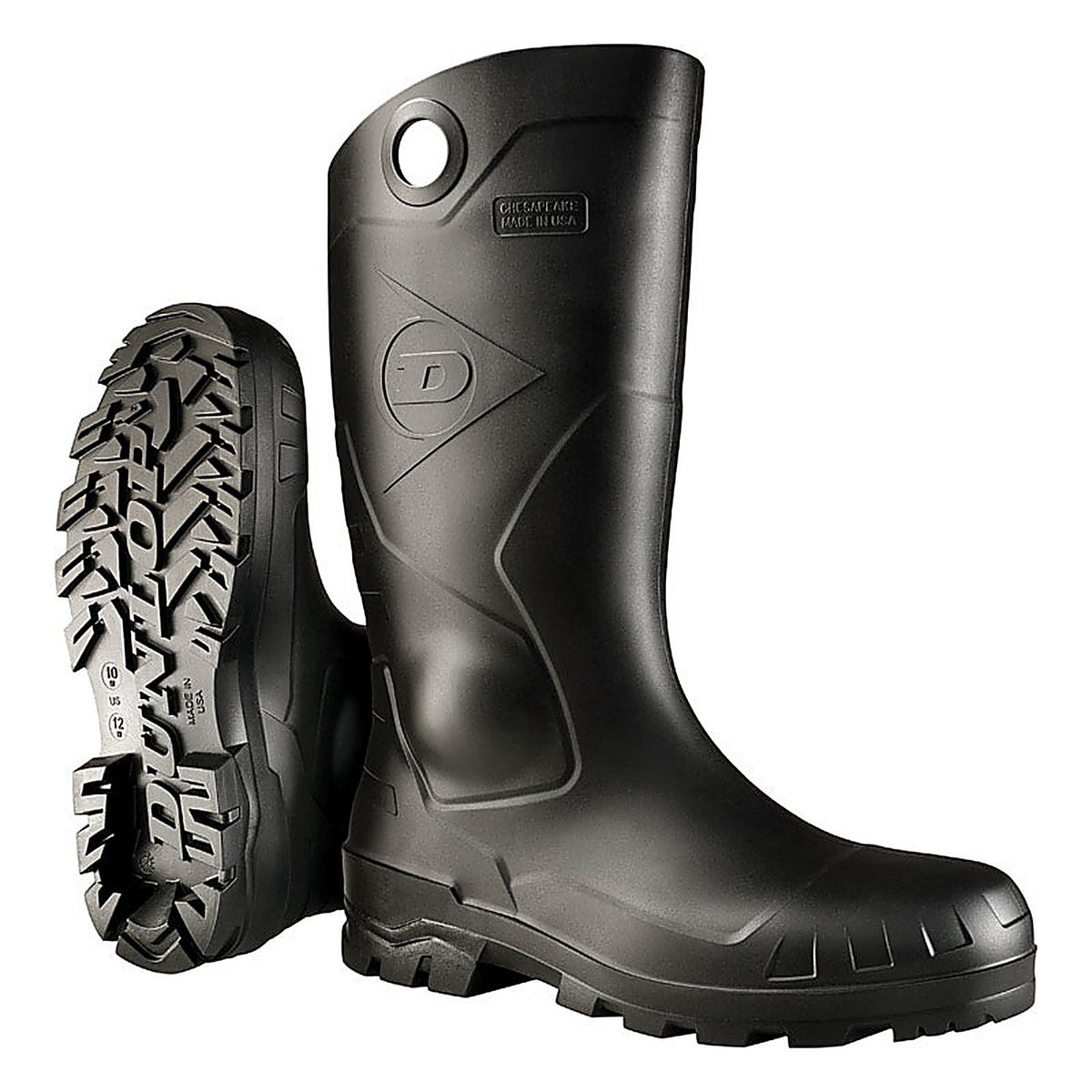 Dunlop - 867750009 - Chesapeake Mens Waterproof Boots 9 Us Black 1 Pair