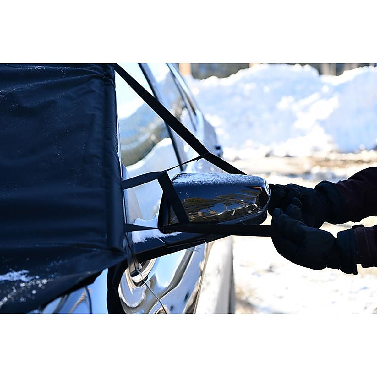 Frostguard - 52874 - Pro Black XL M Windshield Cover 1 Pack