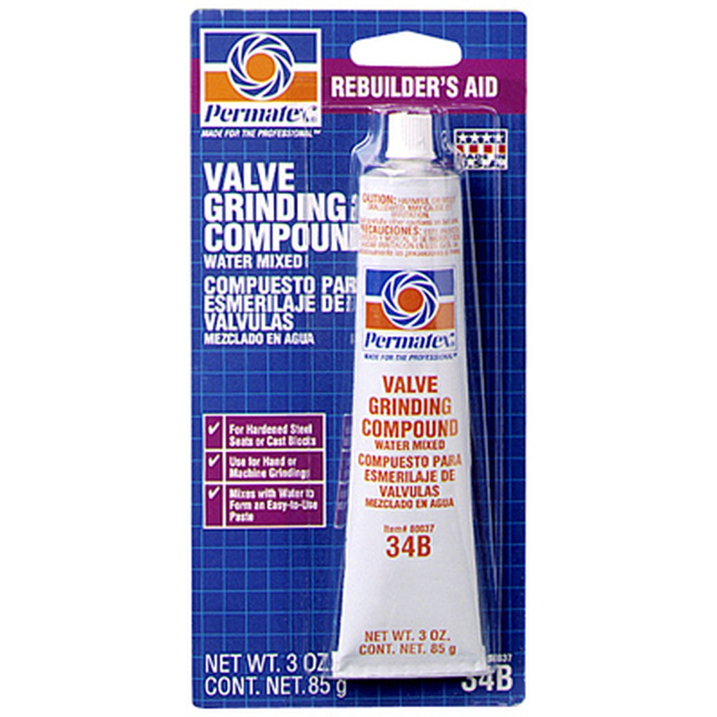 Permatex 80037 Valve Grinding Compound, 3 oz. tube