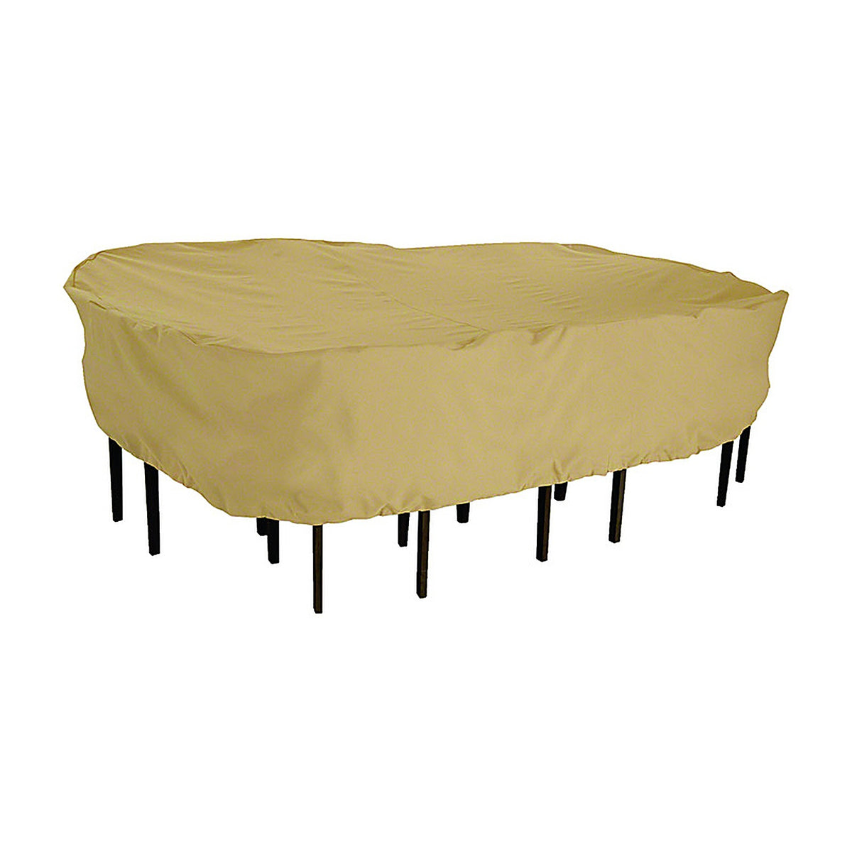 Classic Accessories 58262 23 in. H x 82 in. W x 106 in. L Brown Polyester Dining Set Cover