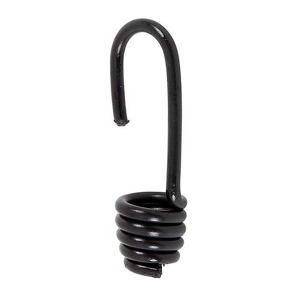 Keeper 6453 Black Bungee Cord Hooks 1/4 to 5/16 in. 4/Pack