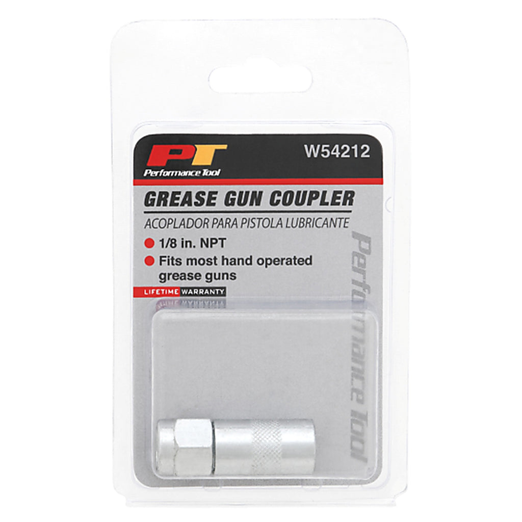 Performance Tool - W54212 - 1/8 In. Assorted Grease Gun Coupler 1 Pack