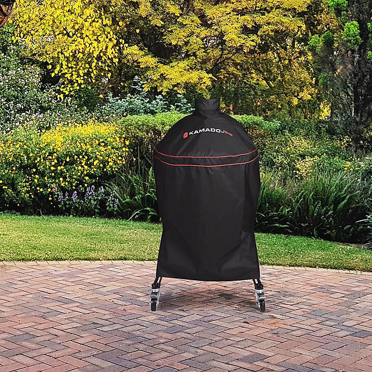 Kamado Joe - BJ-GC24BWFS - Black Grill Cover for Kamado Big Joe Grill
