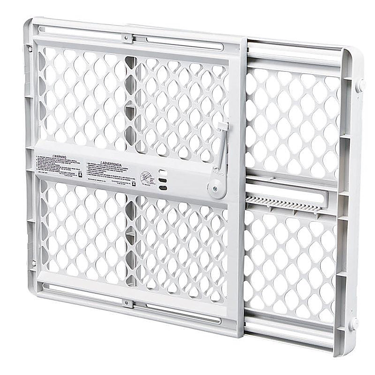 North States 8625 26 in. H x 26-42 in. W Plastic Pet Gate