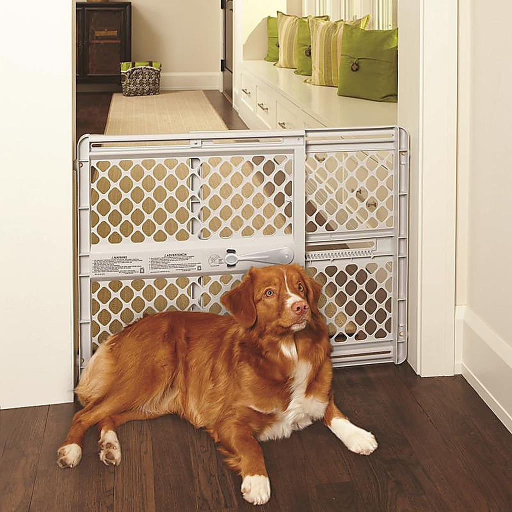 North States 8625 26 in. H x 26-42 in. W Plastic Pet Gate