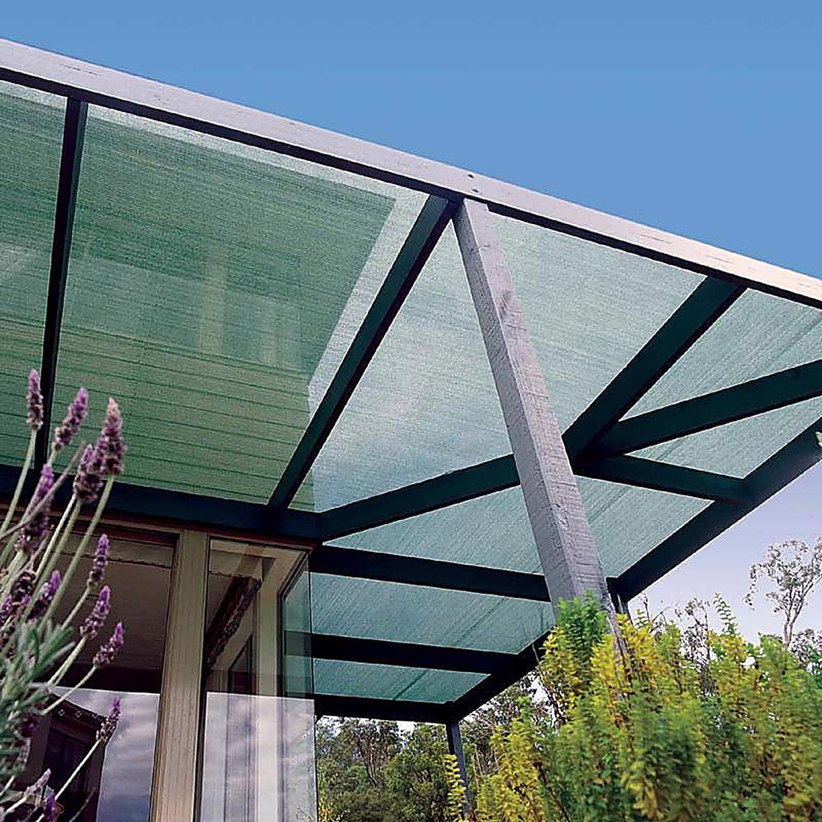 Coolaroo 435998 Polyethylene Medium Shade Cloth 12 ft. W x 50 ft. L