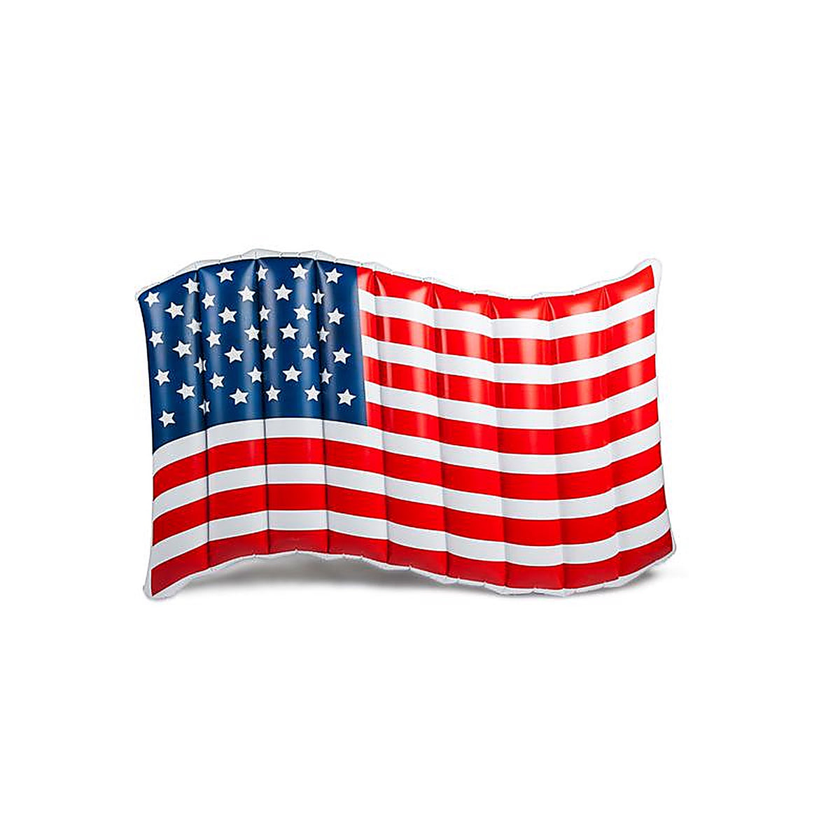 Bigmouth - BMPF-AF - Blue/Red/White Vinyl Inflatable Giant American Flag Pool Float