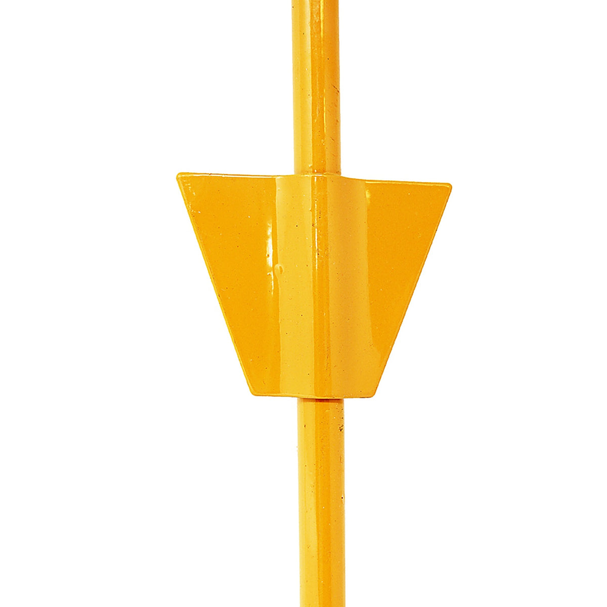 Boss Pet A01310 PDQ Yellow Dome Cast Malleable Steel Dog Tie Out Stake Large