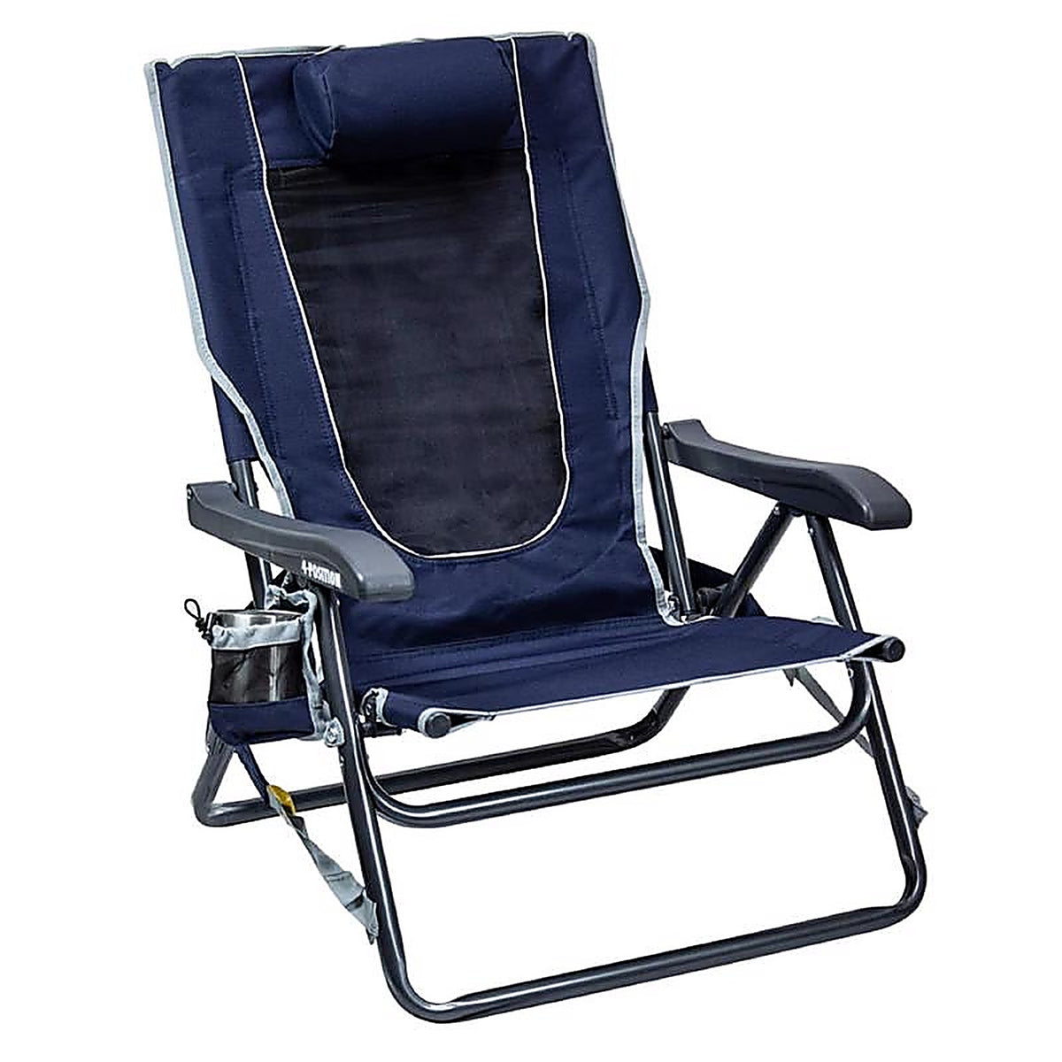 GCI Outdoor - 66260 - Backpack Event 4-Position Indigo Hard Arm Backpack Chair