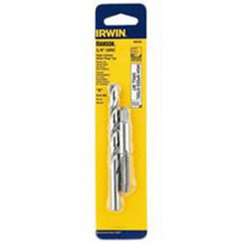 Irwin Hanson 80230 1/4in. 20 NC Tap + 13/64in. Drill Bit